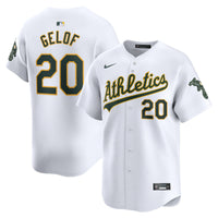 Zack Gelof Athletics Baseball Jersey, White Limited Home Sportswear Jersey Shirt, Lightweight Breathable Athletic Jersey, Casual Gift for Men