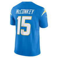 Ladd McConkey Los Angeles Chargers Football Jersey, Sportswear Jersey Shirt, Lightweight Athletic Jersey, Casual Gift for Men, Style 202652769