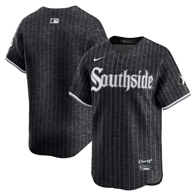 Chicago White Sox Baseball Jersey, Black Limited Sportswear Jersey Shirt, Lightweight Breathable Athletic Jersey, Casual Gift for Men