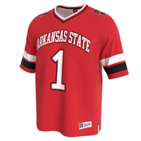 Arkansas State Red Wolves Football Jersey, Scarlet Fashion Sportswear Jersey Shirt, Lightweight Breathable Athletic Jersey, Casual Gift for Men