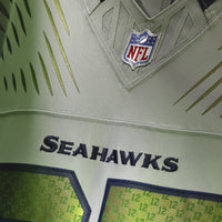 Kenneth Walker III Seattle Seahawks Football Jersey, Gray Sportswear Jersey Shirt, Lightweight Breathable Athletic Jersey, Casual Gift for Men