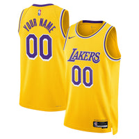 Los Angeles Lakers Basketball Jersey, Swingman Sportswear Jersey Shirt, Sleeveless Athletic Tank Jersey, Casual Gift for Men, Style 13304109