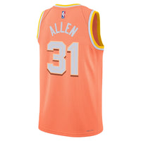Jarrett Allen Cleveland Cavaliers Basketball Jersey, Orange Sportswear Jersey Shirt, Sleeveless Athletic Tank Jersey, Casual Gift for Men