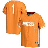 Tennessee Volunteers Lightweight Baseball Jersey, Orange Sportswear Jersey Shirt, Lightweight Breathable Athletic Jersey, Casual Gift for Men