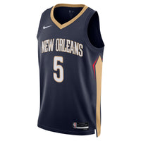 Dejounte Murray New Orleans Pelicans Basketball Jersey, Navy Sportswear Jersey Shirt, Sleeveless Athletic Tank Jersey, Casual Gift for Men