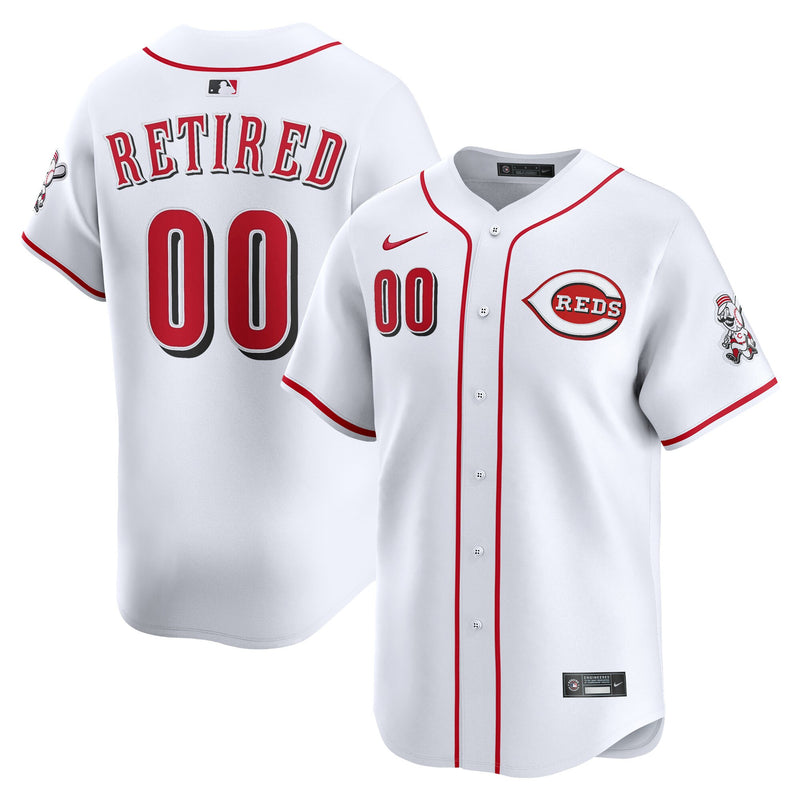 Cincinnati Reds Baseball Jersey, White Sportswear Jersey Shirt, Lightweight Breathable Athletic Jersey, Casual Gift for Men, Style 202808905