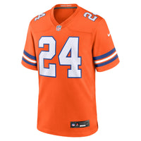 Champ Bailey Denver Broncos Football Jersey, Orange Game Sportswear Jersey Shirt, Lightweight Breathable Athletic Jersey, Casual Gift for Men