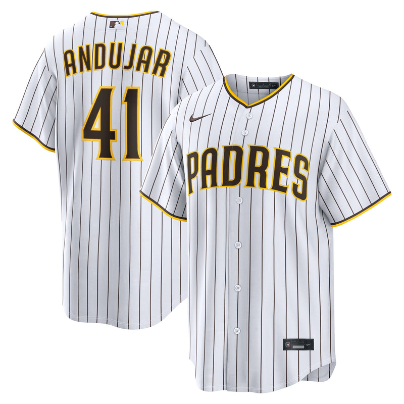 Miguel Andujar San Diego Padres Baseball Jersey, White Sportswear Jersey Shirt, Lightweight Breathable Athletic Jersey, Casual Gift for Men