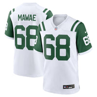 Kevin Mawae New York Jets Football Jersey, White Game Sportswear Jersey Shirt, Lightweight Breathable Athletic Jersey, Casual Gift for Men