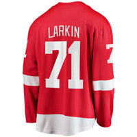 Dylan Larkin Detroit Red Wings Hockey Jersey, Breakaway Home Sportswear Jersey Shirt, Long Sleeve Hockey Sweater Jersey, Casual Gift for Men
