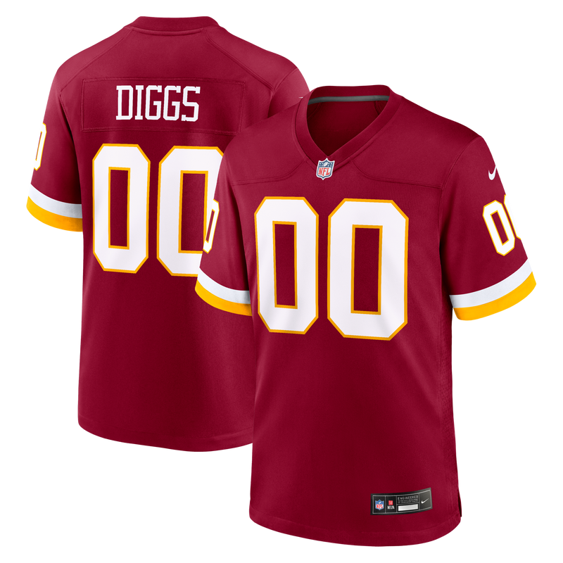 Stefon Diggs Washington Commanders Football Jersey, Sportswear Jersey Shirt, Lightweight Breathable Athletic Jersey, Casual Gift for Men