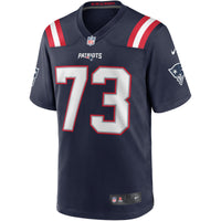 John Hannah New England Patriots Football Jersey, Navy Game Sportswear Jersey Shirt, Lightweight Breathable Athletic Jersey, Casual Gift for Men