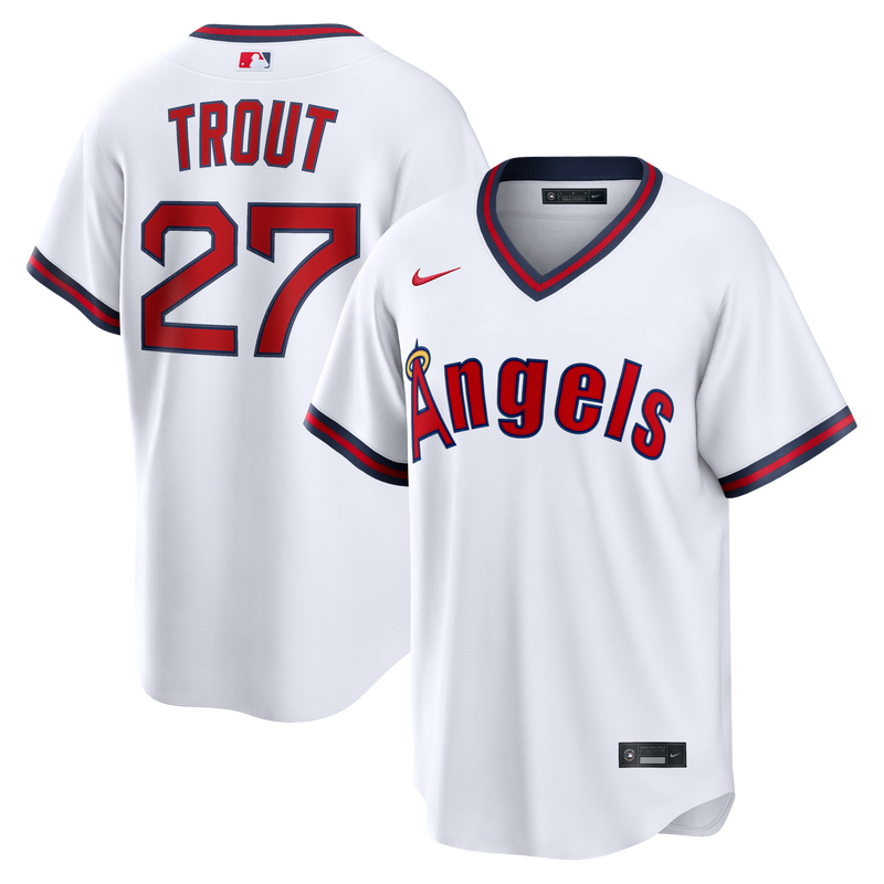 Mike Trout Los Angeles Angels Baseball Jersey, Sportswear Jersey Shirt, Lightweight Athletic Jersey, Casual Gift for Men, Style 2001543463