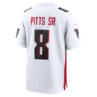 Kyle Pitts Sr. Atlanta Falcons Football Jersey, White Game Sportswear Jersey Shirt, Lightweight Breathable Athletic Jersey, Casual Gift for Men