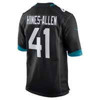 Josh Hines-Allen Jacksonville Jaguars Football Jersey, Sportswear Jersey Shirt, Lightweight Breathable Athletic Jersey, Casual Gift for Men