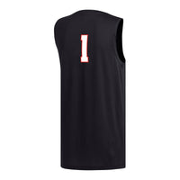 Texas Tech Red Raiders Basketball Jersey, Black Replica Sportswear Jersey Shirt, Sleeveless Athletic Tank Jersey, Casual Gift for Men