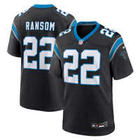 Lathan Ransom Carolina Panthers Football Jersey, Black Game Sportswear Jersey Shirt, Lightweight Breathable Athletic Jersey, Casual Gift for Men