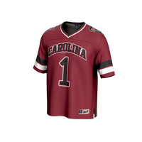 Garnet Football Jersey, Fashion Lightweight Sportswear Jersey Shirt, Lightweight Breathable Athletic Jersey, Casual Gift for Men