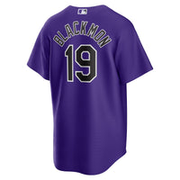 Charlie Blackmon Colorado Rockies Baseball Jersey, Purple Sportswear Jersey Shirt, Lightweight Breathable Athletic Jersey, Casual Gift for Men