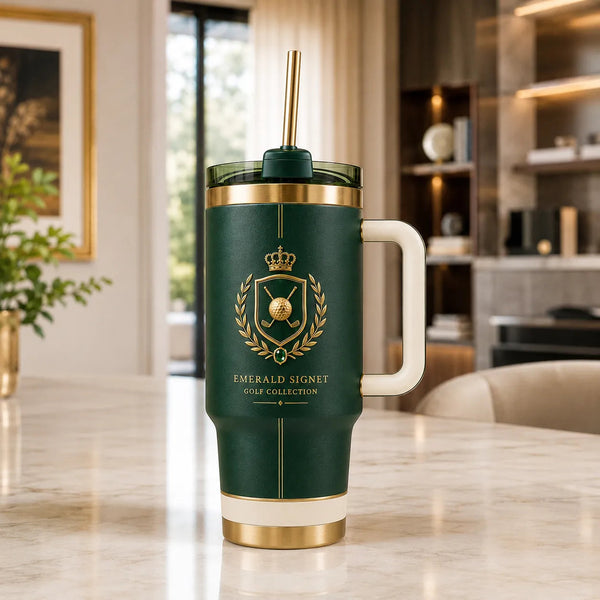 Emerald Signet - A Quiet Study in Crest, Gold and Green - main