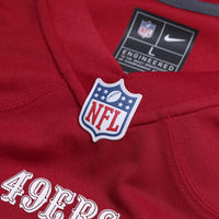 Jon Weeks San Francisco 49ers Football Jersey, Scarlet Game Sportswear Jersey Shirt, Lightweight Breathable Athletic Jersey, Casual Gift for Men