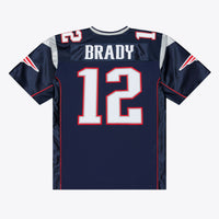 Tom Brady New England Patriots Football Jersey, Navy Sportswear Jersey Shirt, Lightweight Breathable Athletic Jersey, Casual Gift for Men