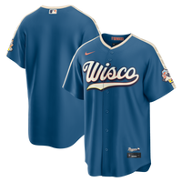 Milwaukee Brewers Baseball Jersey, Blue Sportswear Jersey Shirt, Lightweight Breathable Athletic Jersey, Casual Gift for Men