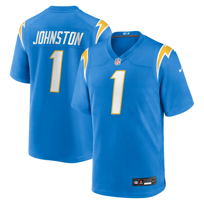 Quentin Johnston Los Angeles Football Jersey, Sportswear Jersey Shirt, Lightweight Athletic Jersey, Casual Gift for Men, Style 200103357