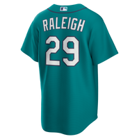 Cal Raleigh Seattle Mariners Baseball Jersey, Teal Replica Sportswear Jersey Shirt, Lightweight Breathable Athletic Jersey, Casual Gift for Men