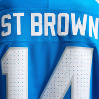 Amon-Ra St. Brown Detroit Lions Football Jersey, Sportswear Jersey Shirt, Lightweight Athletic Jersey, Casual Gift for Men, Style 2001803180