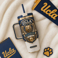 UCLA Heritage Crest - Navy and Gold Drinkware Statement