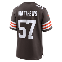 Clay Matthews Cleveland Browns Football Jersey, Brown Game Sportswear Jersey Shirt, Lightweight Breathable Athletic Jersey, Casual Gift for Men
