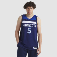 Replica Icon Minnesota Timberwolves Basketball Jersey, Swingman Sportswear Jersey Shirt, Sleeveless Athletic Tank Jersey, Casual Gift for Men