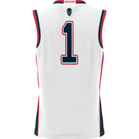 Howard Bison Lightweight Basketball Jersey, White Sportswear Jersey Shirt, Sleeveless Athletic Tank Jersey, Casual Gift for Men