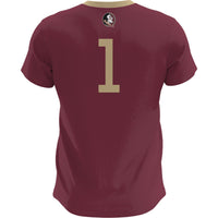 Florida State Seminoles Soccer Jersey, Sportswear Jersey Shirt, Lightweight Breathable Athletic Jersey, Casual Gift for Men, Style 200422645