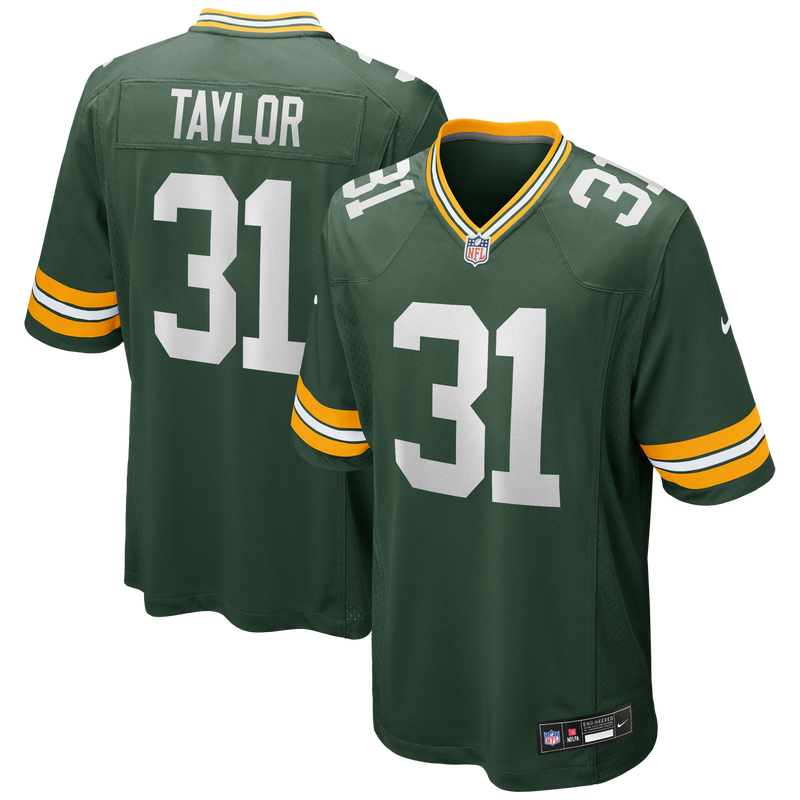Jim Taylor Green Bay Packers Football Jersey, Game Sportswear Jersey Shirt, Lightweight Breathable Athletic Jersey, Casual Gift for Men