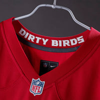 Atlanta Falcons Football Jersey, Red Game Sportswear Jersey Shirt, Lightweight Breathable Athletic Jersey, Casual Gift for Men