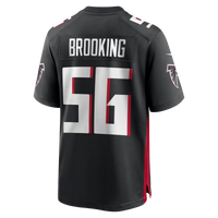 Keith Brooking Atlanta Falcons Football Jersey, Black Game Sportswear Jersey Shirt, Lightweight Breathable Athletic Jersey, Casual Gift for Men