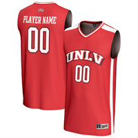 UNLV Rebels Basketball Jersey, Scarlet Fashion Sportswear Jersey Shirt, Sleeveless Athletic Tank Jersey, Casual Gift for Men