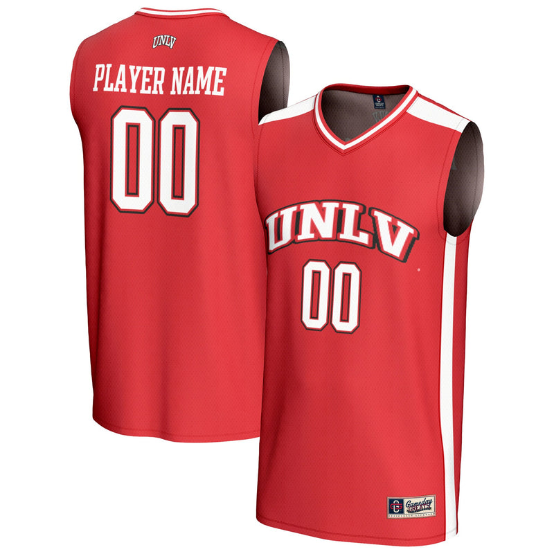 UNLV Rebels Basketball Jersey, Scarlet Fashion Sportswear Jersey Shirt, Sleeveless Athletic Tank Jersey, Casual Gift for Men