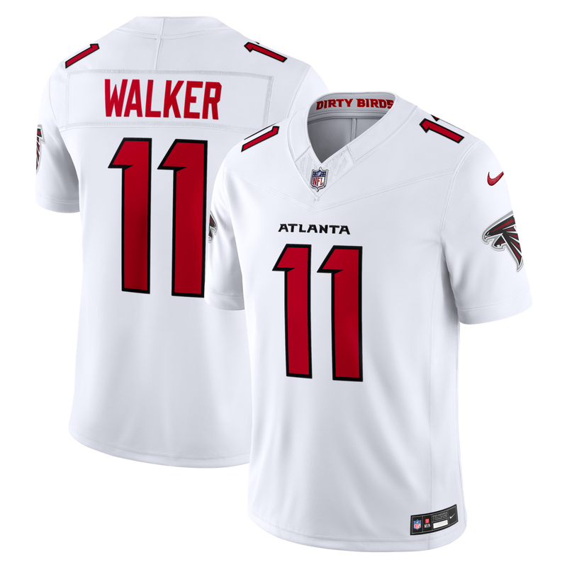 Jalon Walker Atlanta Falcons Football Jersey, White Limited Sportswear Jersey Shirt, Lightweight Breathable Athletic Jersey, Casual Gift for Men