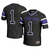 Stephen F Austin Lumberjacks Football Jersey, Black Sportswear Jersey Shirt, Lightweight Breathable Athletic Jersey, Casual Gift for Men