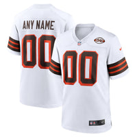 Cleveland Browns Football Jersey, White Alternate Sportswear Jersey Shirt, Lightweight Breathable Athletic Jersey, Casual Gift for Men