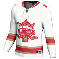 Denver Pioneers Hockey Jersey, White Fashion Sportswear Jersey Shirt, Long Sleeve Hockey Sweater Jersey, Casual Gift for Men