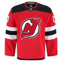 New Jersey Devils Hockey Jersey, Red Authentic Home Sportswear Jersey Shirt, Long Sleeve Hockey Sweater Jersey, Casual Gift for Men