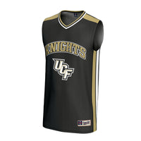 UCF Knights Basketball Jersey, Black Sportswear Jersey Shirt, Sleeveless Athletic Tank Jersey, Casual Gift for Men