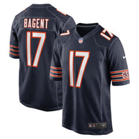 Tyson Bagent Chicago Bears Football Jersey, Navy Game Sportswear Jersey Shirt, Lightweight Breathable Athletic Jersey, Casual Gift for Men