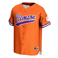 Clemson Tigers Lightweight Baseball Jersey, Sportswear Jersey Shirt, Lightweight Athletic Jersey, Casual Gift for Men, Style 202918011