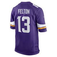 Tai Felton Minnesota Vikings Football Jersey, Purple Game Sportswear Jersey Shirt, Lightweight Breathable Athletic Jersey, Casual Gift for Men
