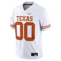 Texas Longhorns Football Jersey, White Sportswear Jersey Shirt, Lightweight Breathable Athletic Jersey, Casual Gift for Men, Style 203293089